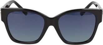 Tiffany & Co. Elegante Cat-Eye Zonnebril - Dames - Zonnebrillen - Zwart - 54 MM - Accessoires
