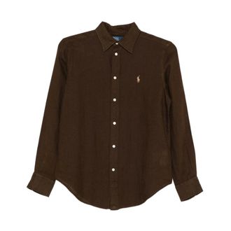 Polo Ralph Lauren Mujer, Blusas y Camisas, Marr&oacute;n, Talla: L