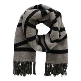 Inwear Myrthe IW Logo Scarf - Accessories - Mujer - Gris - ONE SIZE
