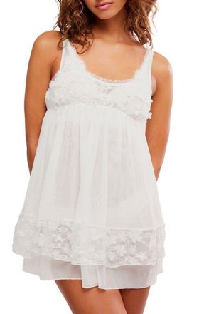 Free People Save the Date Chemise in Clean Ivory at Nordstrom, Size X-Small
