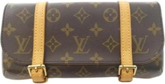 Louis Vuitton Pre-owned Pochette Fanny Pack - Dames - Vintage Clutch - Bruin - ONE Size - Vintage