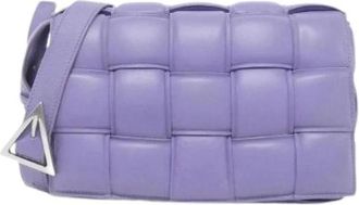 Bottega Veneta Pre-owned Lamb Shoulder Bag - - Pre-owned - Donna - Viola - ONE SIZE