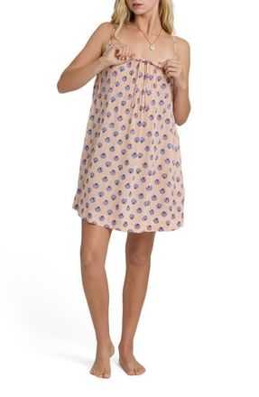 Billabong Beach Song Cover-Up Dress in Light Peach at Nordstrom, Size X-Small