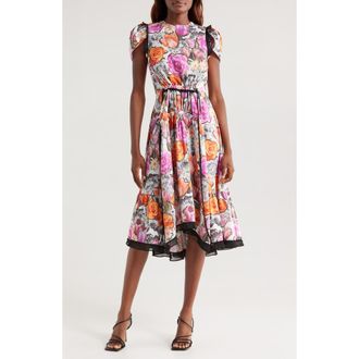 3.1 Phillip Lim Floral Collage Dress in Rose Multi at Nordstrom Rack, Size 10