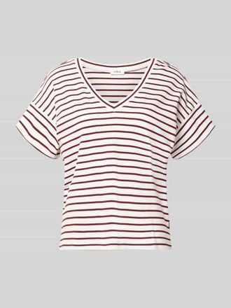 s.Oliver Red Label Relaxed Fit T-Shirt aus reiner Baumwolle in Pink, Gr&ouml;&szlig;e 34