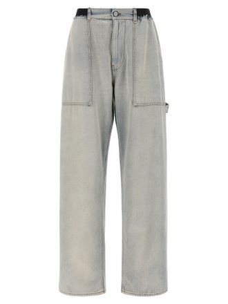 Maison Margiela Cotton Relaxed Fit Womens Jeans