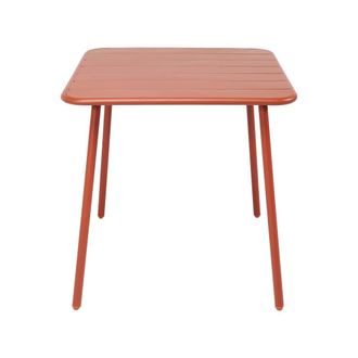 Concept Usine Mesa de comedor de 4 plazas 70x70cm de terracota