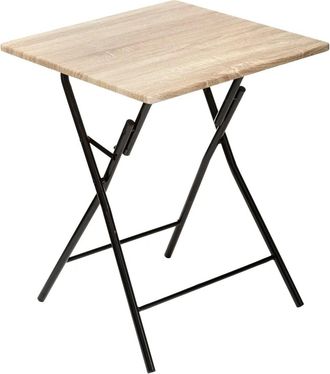 5five Simply Smart 5five Simply Smart - Mesa Plegable De 2 Plazas Efecto Madera - 5five