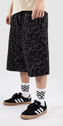Blue Tomato Smiley Baggy Shorts schwarz