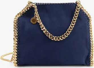 Stella McCartney Borsa a tracolla Falabella Mini in velluto - STELLA MCCARTNEY - gender_Woman