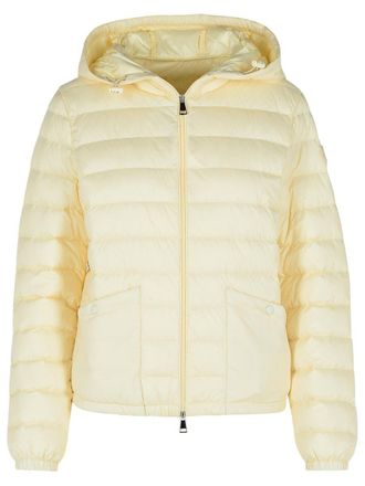 Moncler Hede Ivory Nylon Down Jacket