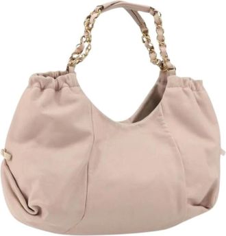Ferragamo Pre-owned Shoulder Bags, female, Pink, Size: ONE SIZE Pre-owned Hand Bag