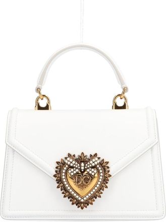 Dolce & Gabbana White Devotion Crossbody Bag