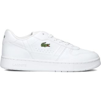 Lacoste Retro Sneakers T-Clip Wit Leer - Heren - Sneakers - Wit - 37 EU - Leer - Schoenen