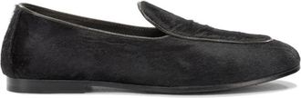 Henderson Pony Hair Loafers - Dames - Loafers - Zwart - 38 EU - Leer - Schoenen