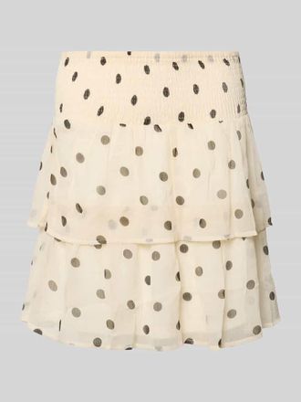 Vero Moda Mini-Rock aus Chiffon Modell SMILLA in Weiss, Gr&ouml;&szlig;e XS