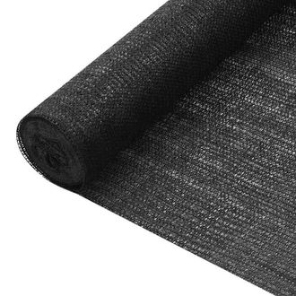 Berkfield Home Privacy Net Black 3.6x50 m HDPE 75 g/m &sup2;