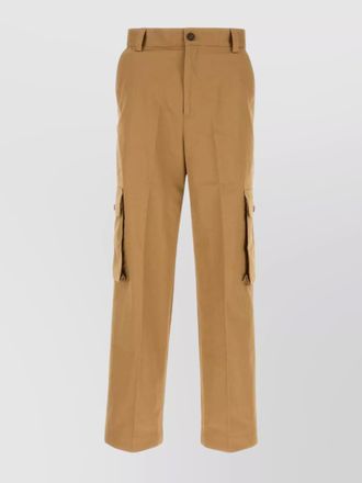 Maison Kitsun&eacute; cotton cargo trousers