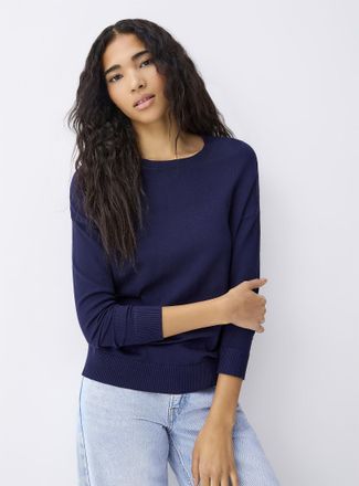 Twik Womens Crew-neck loose sweater