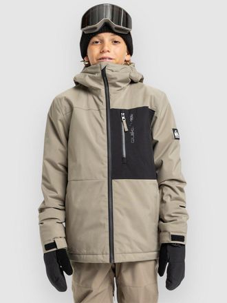 Quiksilver Side Hit Solid Kids Chaqueta gris