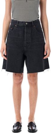 Saint Laurent Black bermuda Short