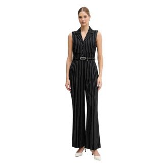 DKNY Dkny, Dames, Jumpsuits & Playsuits, Zwart, Maat: 2XS Poliester
