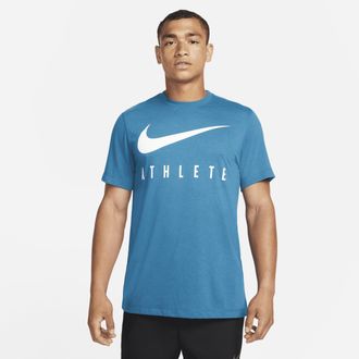 Nike Dri-FITTrainings-T-Shirt für Herren - Blau