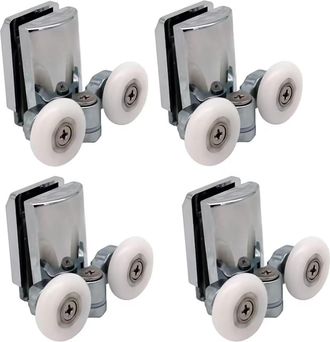 OEM Juego De 4 Rodillos Para Puerta De Ducha, 23 Mm