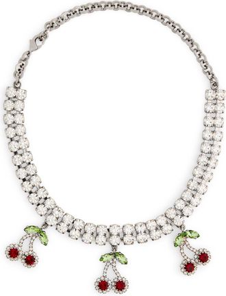 Alessandra Rich Cherry Choker Size S