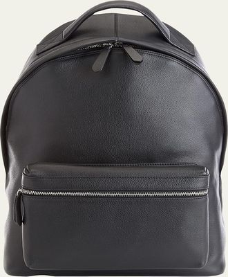 Royce Leather Personalized Leather Executive 13 Laptop Backpack