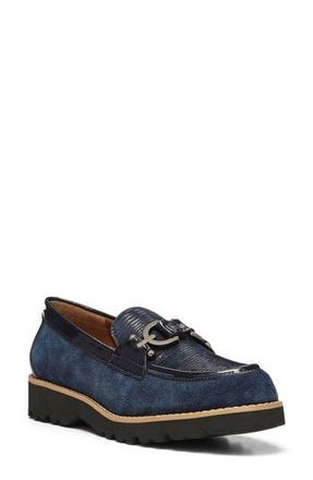 Donald J Pliner Clio Slip-on Chunky Loafer in Navy at Nordstrom Rack, Size 6.5
