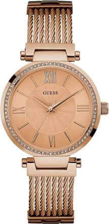 Guess Soho Crystal Watch - Dames - Horloges - Roze - ONE Size - Accessoires