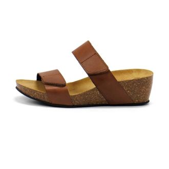 Eric Michael Womens Liat Platform Sandals In Brown