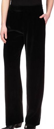 Sanctuary Velvet Dress Pant In Black