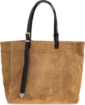 AllSaints Haven Suede Tote Bag - Heren - Shoppers - Bruin - ONE Size - Leer - Tassen