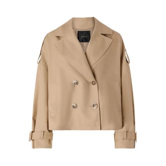 Pinko Trench Coats, female, Beige, Size: XS Triscia Trench Coat