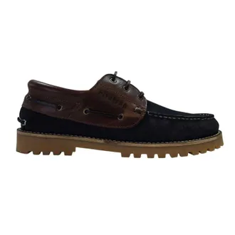 Firetrap Jose Classic leren herenschoenen (Marine / Bruin)