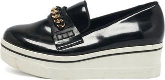 Stella McCartney Stringate con catena - Nero