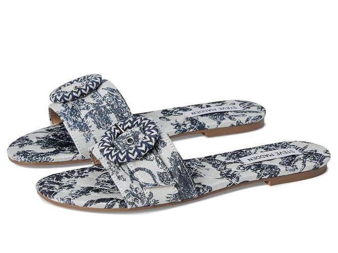 【Steve Madden】 ★大人気★ Merla Natural Raffia MERLA Natural Raffia Women's Slide Sandal – Steve Madden
