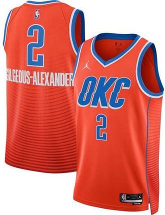 Jordan Brand Unisex Jordan Brand Shai Gilgeous-Alexander Orange Oklahoma City Thunder Swingman Jersey - Statement Edition at Nordstrom, Size Medium