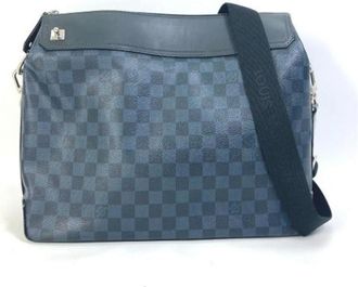 Louis Vuitton Pre-owned Cross Body Bags, male, Blue, Size: ONE SIZE Pre-owned Fabric louis-vuitton-bags