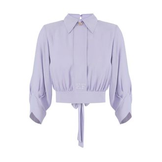Elisabetta Franchi Mujer, Blusas y Camisas, P&uacute;rpura, Talla: S