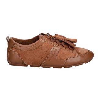 Michael Kors Sneakers Keely in camoscio con nappina - - Shoes - Donna - Marrone - 39 EU