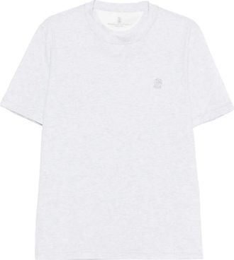 Brunello Cucinelli Crew-Neck T-Shirt With Logo
