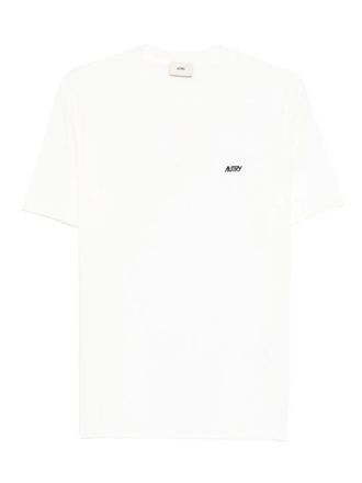 Autry logo T-shirt - men - Cotton - M - White