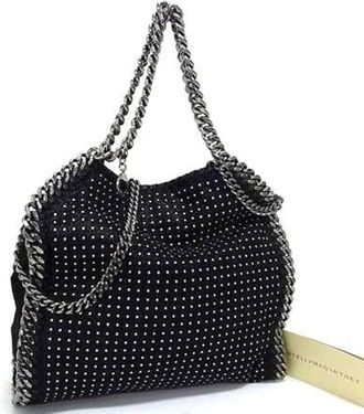 Stella McCartney Stella Mccartney Black Handbag Shoulder Bag Tote Bag (Pre-Owned)