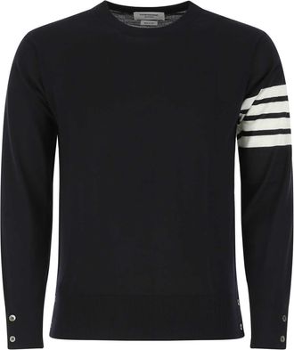 Thom Browne Midnight Blue Wool Sweater