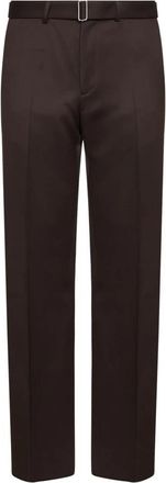 Lardini Acgazza Broek - Heren - Nette broeken - Bruin - S - Wol - Broeken
