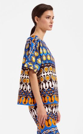 La DoubleJ Meditation Tee in Rio Chocolate at Nordstrom, Size X-Large