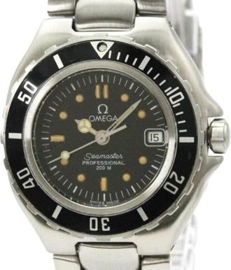Omega Pre-owned Seamaster 2880.50 Polshorloge - Dames - Vintage Horloges - Zwart - ONE Size - Vintage